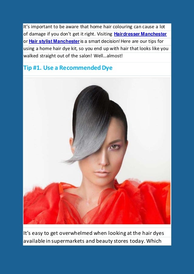 Tips For Colouring Your Hair At Home