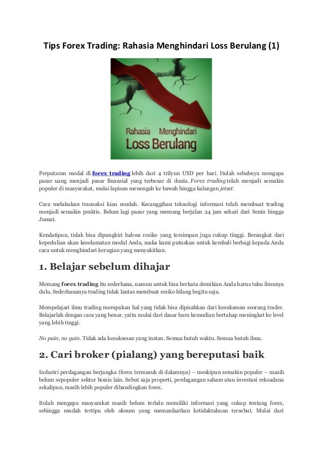 Cara forex trading