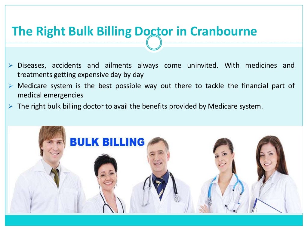Tips for finding the right bulk billing doctor in cranbourne