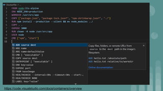 https://code.visualstudio.com/docs/containers/overview
 