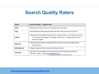 Search Quality Raters




http://www.seobook.com/archives/000915.shtml
 