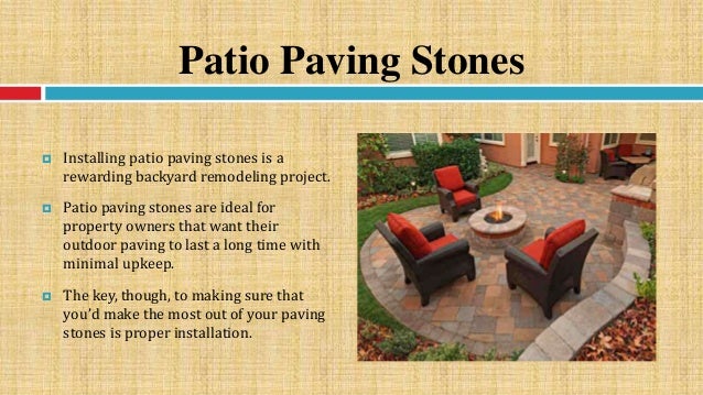 Tips For Choosing Your Paving Stones