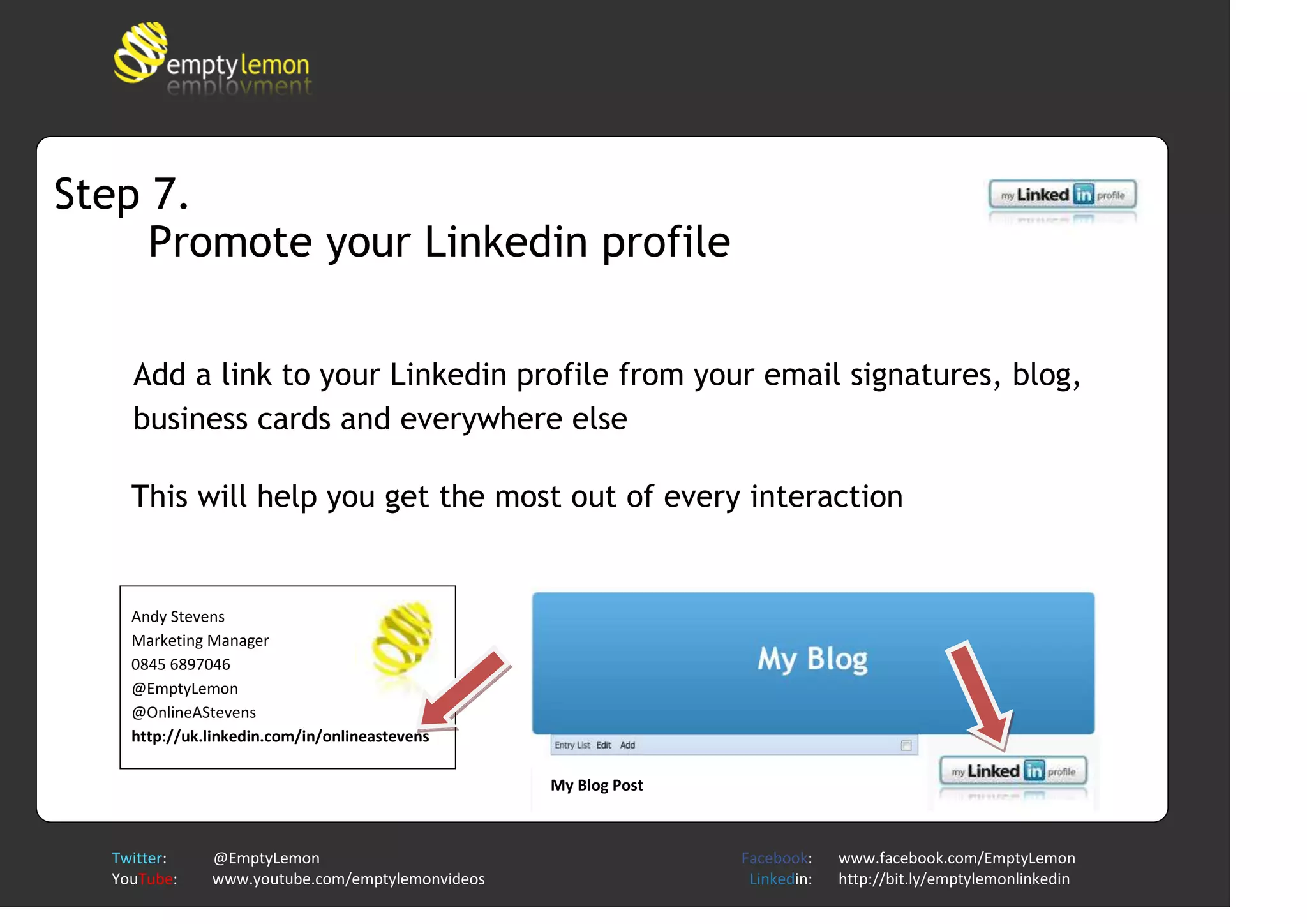 9 Tips: Make Your Linkedin Profile Work Harder