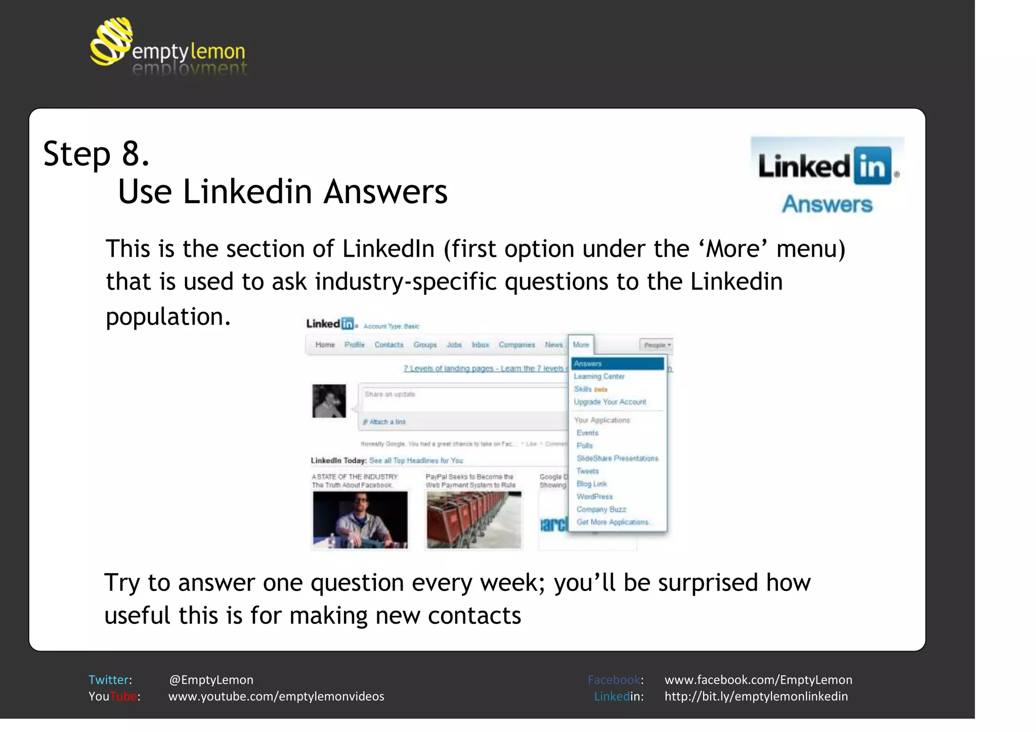 9 Tips: Make Your Linkedin Profile Work Harder