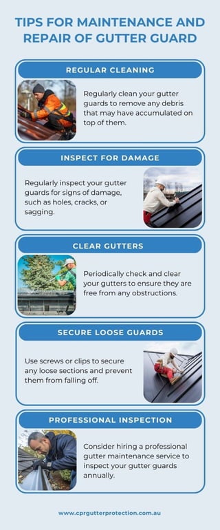 Tips For Maintenance and Repair Of Gutter Guard