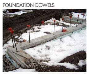 FOUNDATION DOWELS
 