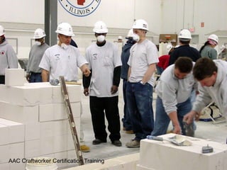 AAC Craftworker Certification Training
 