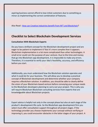 Tips for Picking the Most Appropriate Blockchain Development Company ...