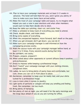 Created by the 2010-2011 Secondary BPA National Officer Team
 