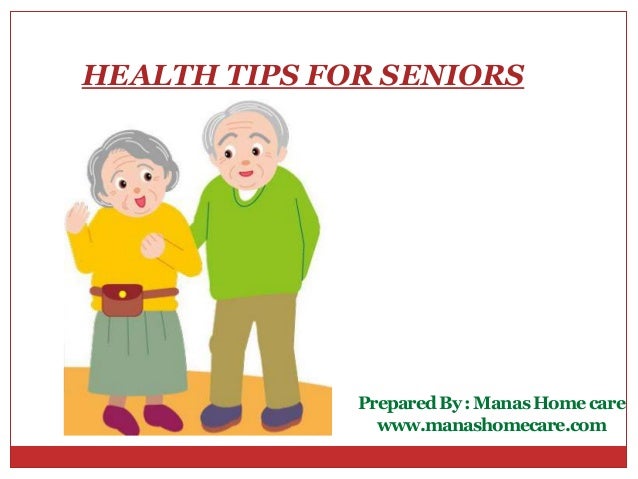 Tips for senior
