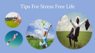 Tips For Stress Free Life
 