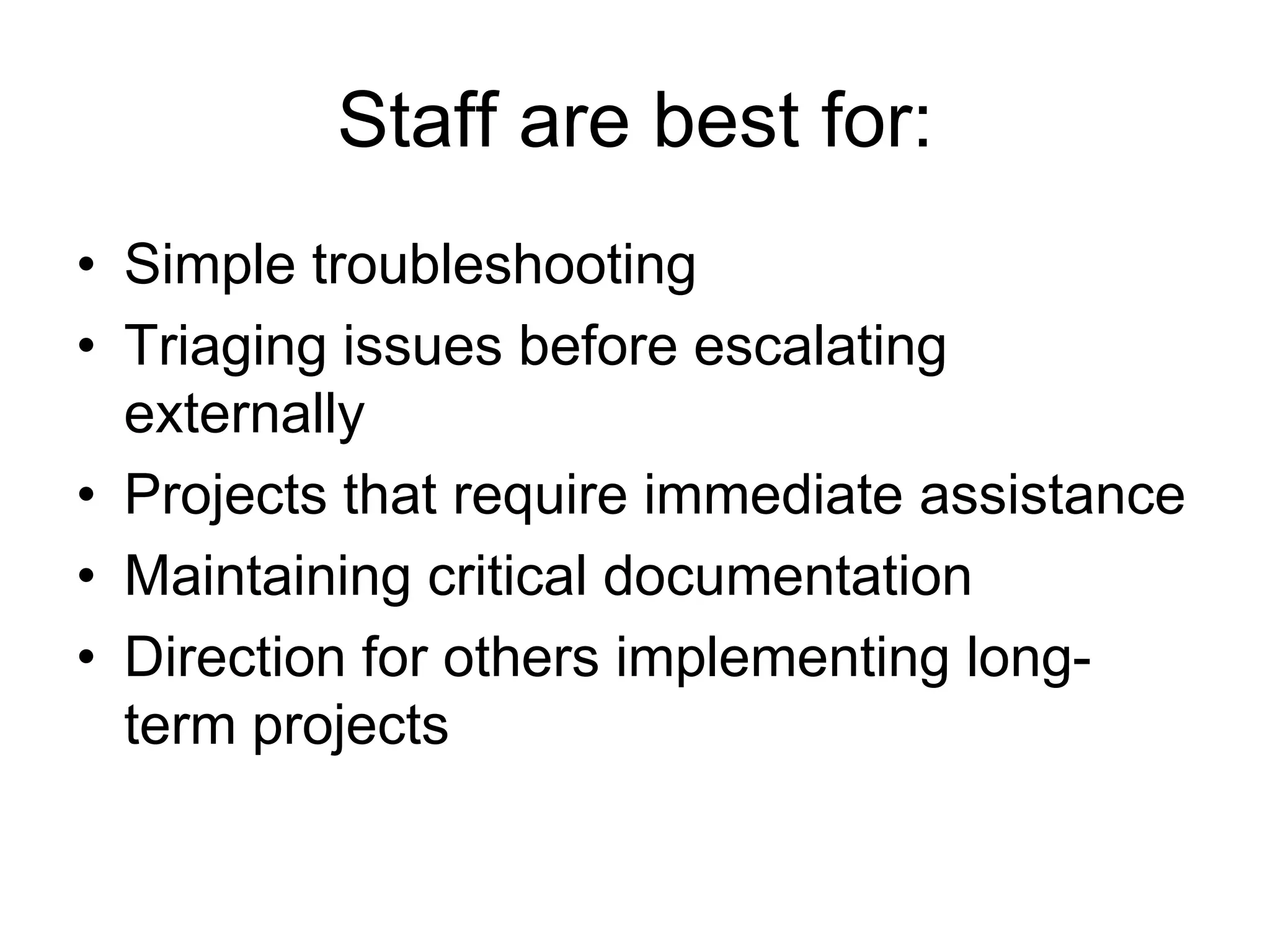 Time Spent on IT FunctionsThat’s 75%!Source: NTEN 2006 Nonprofit IT Staffing Survey Report.