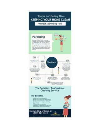 Tips for the Working Mom: Keeping Your Home Clean
