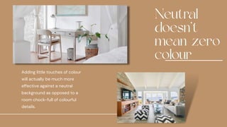 Tips for your home interior design | PPTX