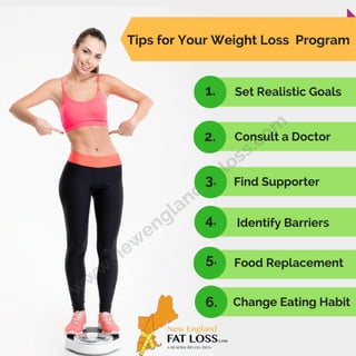 Tips for your weight loss program