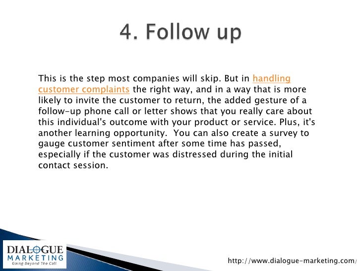 Tips From the Pros – Handling Customer Complaints