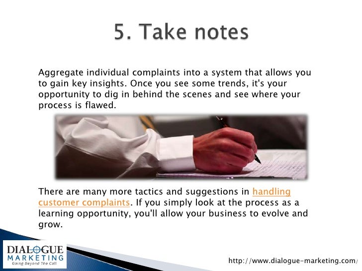 Tips From the Pros – Handling Customer Complaints