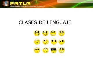 CLASES DE LENGUAJE 