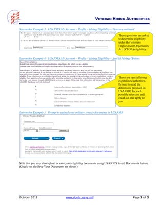 Separation Tip Sheets USAJobs.gov and Navy career wise & new dd 2648 | PDF