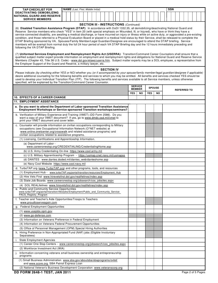 separation tip sheets usajobs gov and navy career wise new dd 2648 dd form 2905
