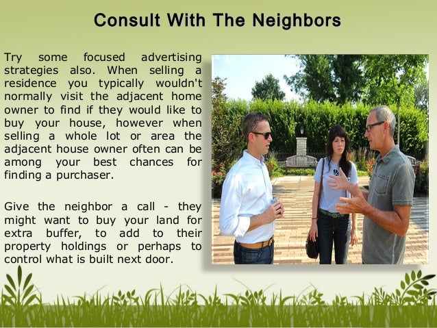 selling land by owner