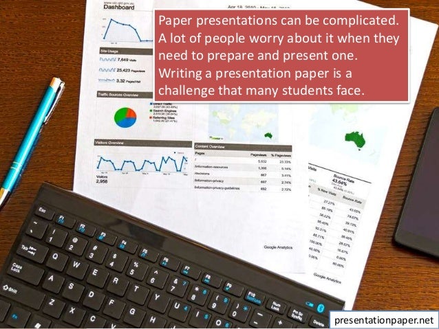 How to write paper presentation