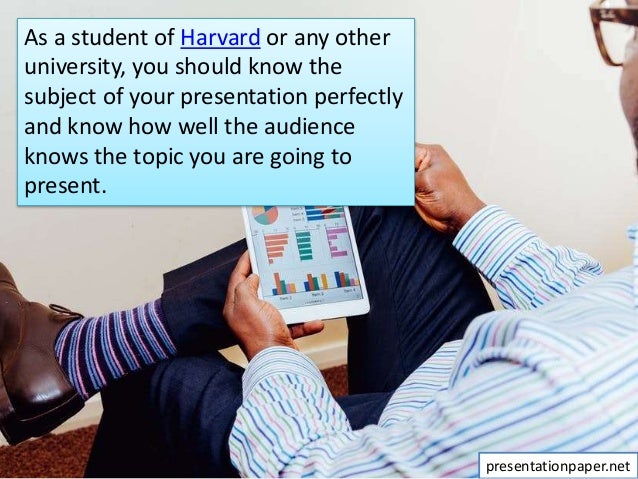 How to write a paper presentation