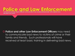 Police Rhetoric Tips in Communicating with Difficult Rhetorical Situations | PPTX