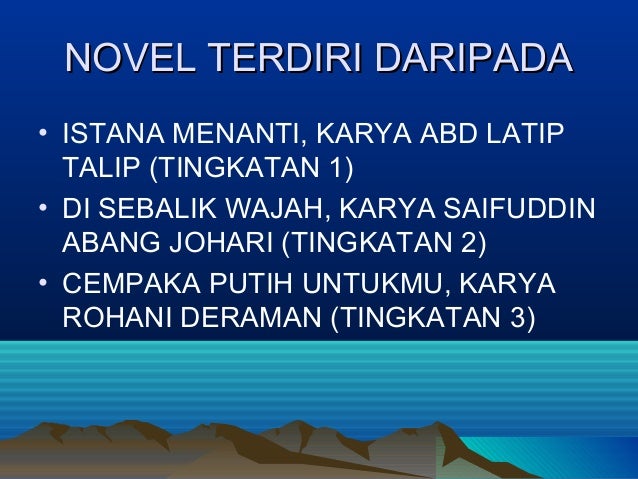 Contoh Jawapan Soalan Novel - Selangor b