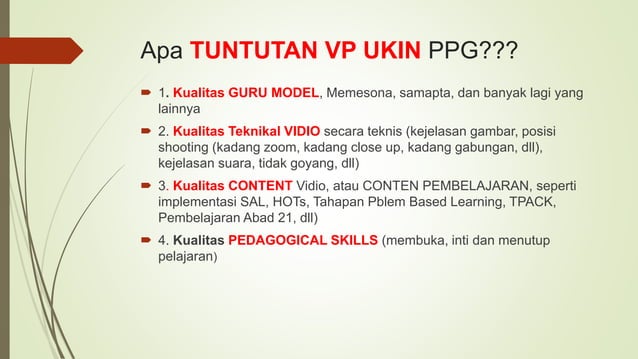 Tips Membuat Vidio Pembelajaran Ukin Pptx