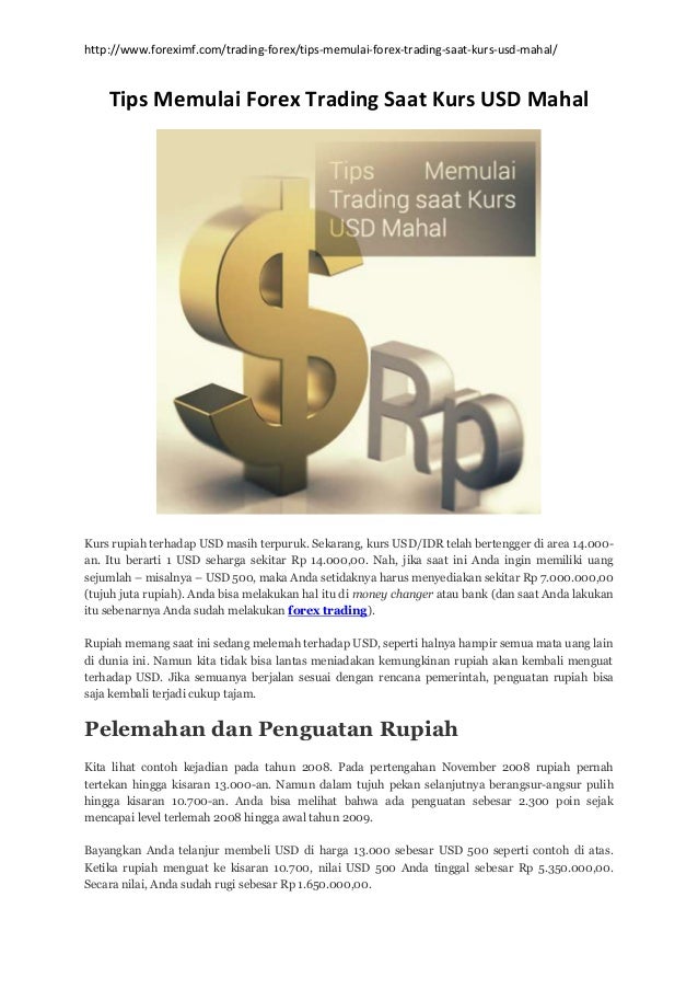 Kurs forex usd