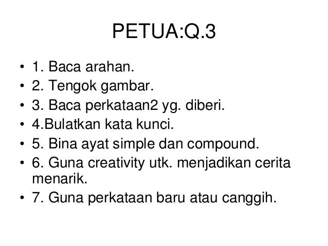 Tips Menjawab Bahasa Inggeris Kertas 2