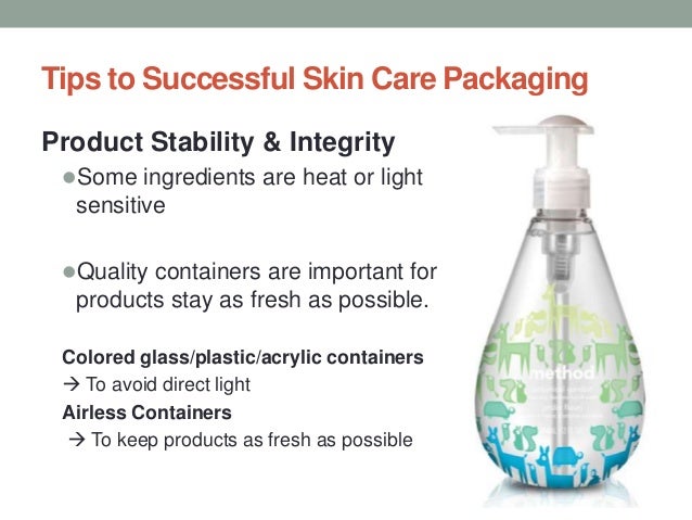 Tips of successful skincare packaging