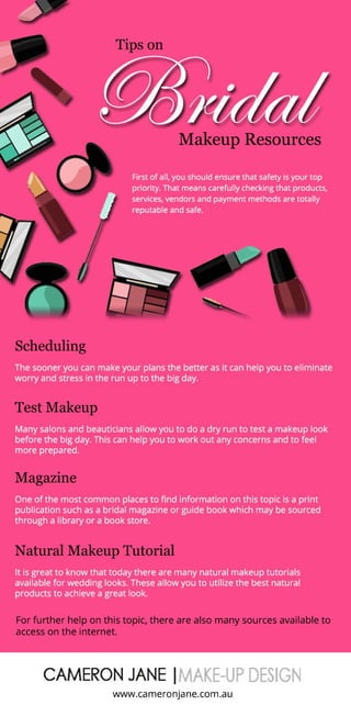 Tips on Bridal Makeup Resources