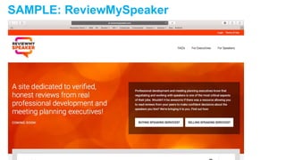 SAMPLE: ReviewMySpeaker
 