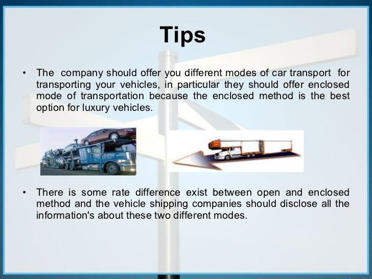 Tips on finding the best car transport company