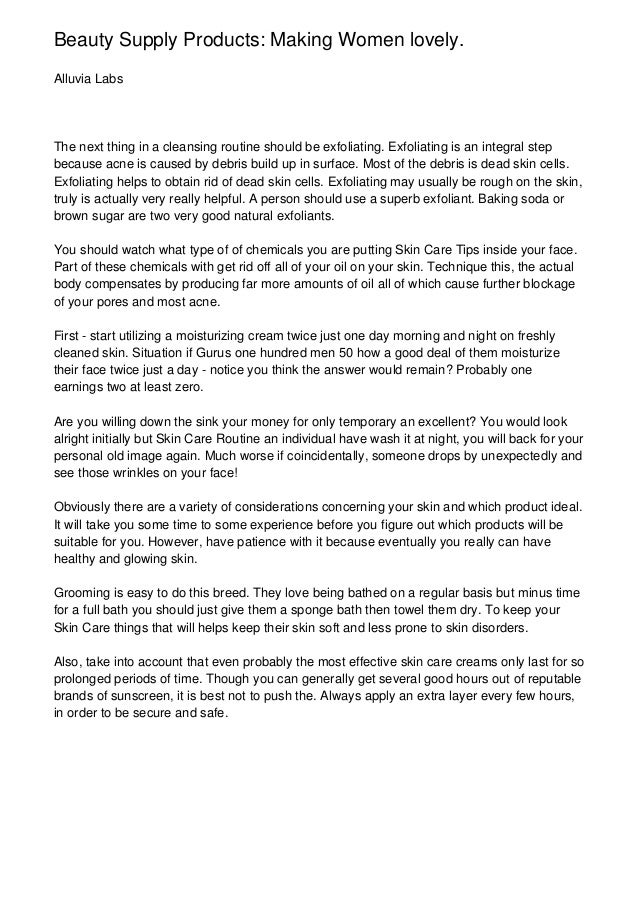 Beauty Supply Products Making Women lovely.