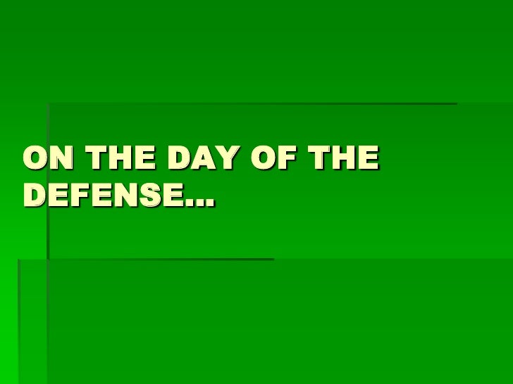 Phd thesis defense image