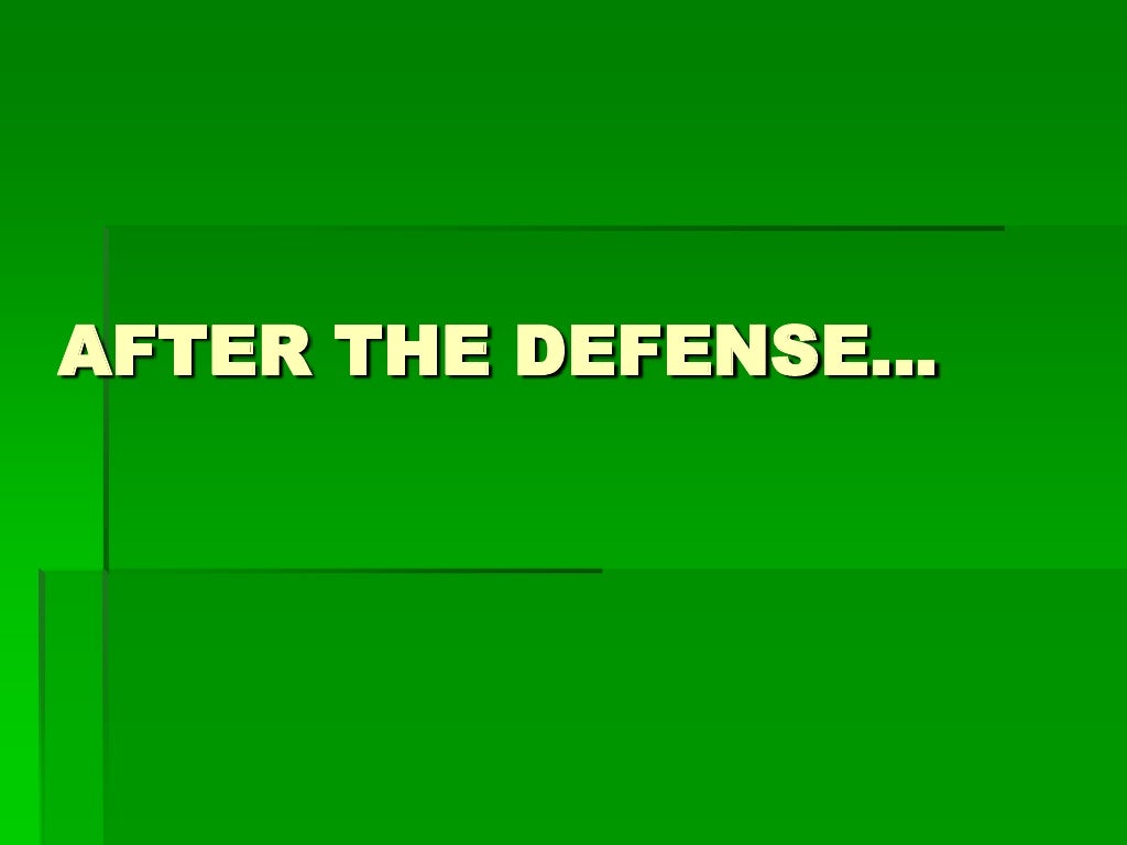 Undergraduate thesis defense picture