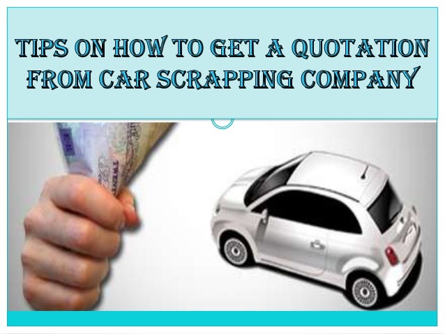 As you may or may not be aware, there has been arecent drop in Scrap Car Prices.You may think that the price of your car...