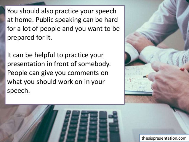 Thesis review sample image