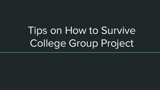 tips to survive college