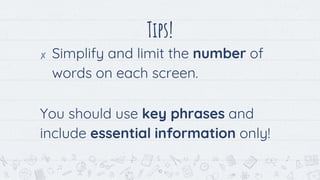 Powerpoint With Less Words Tips on making effective power point slides | PPTX