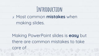 Tips on making effective power point slides | PPTX