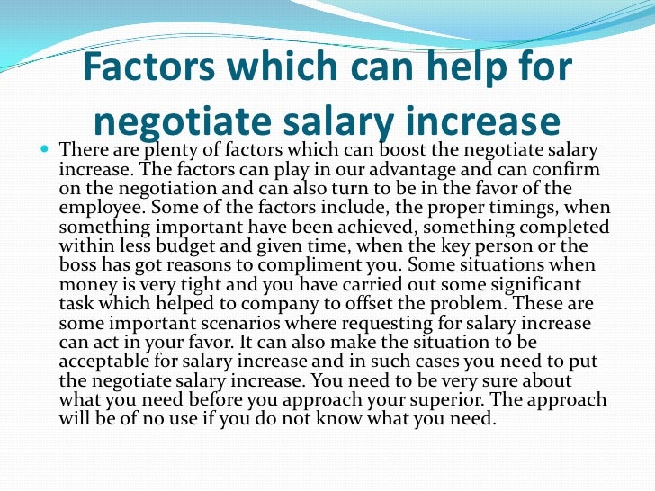 tips for negotiating salary