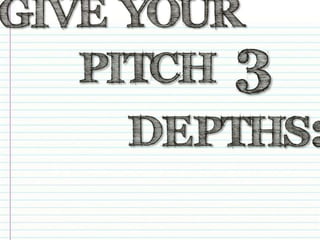 Tips on How to Pitch
