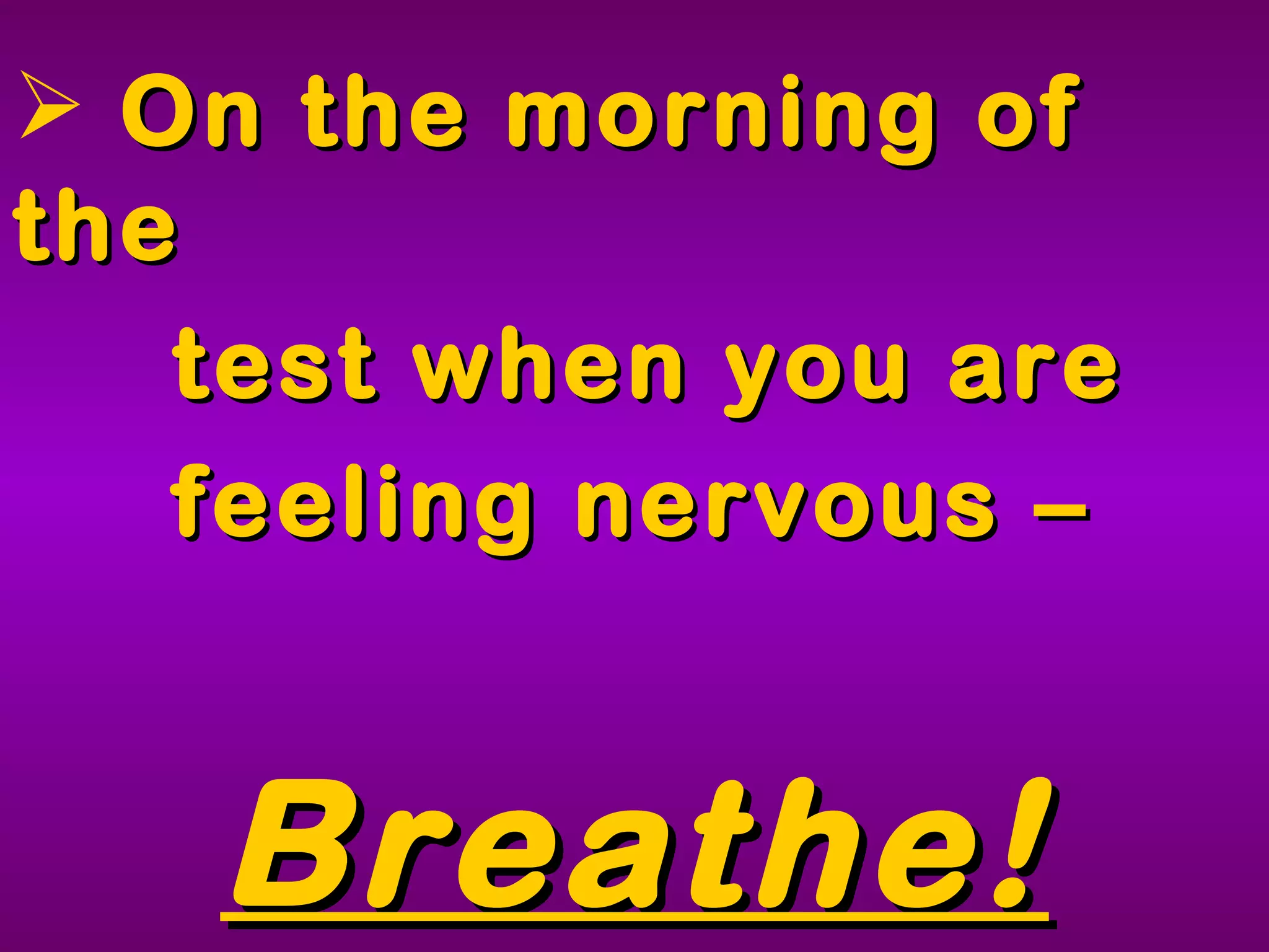 Tips for FCAT MC Questions