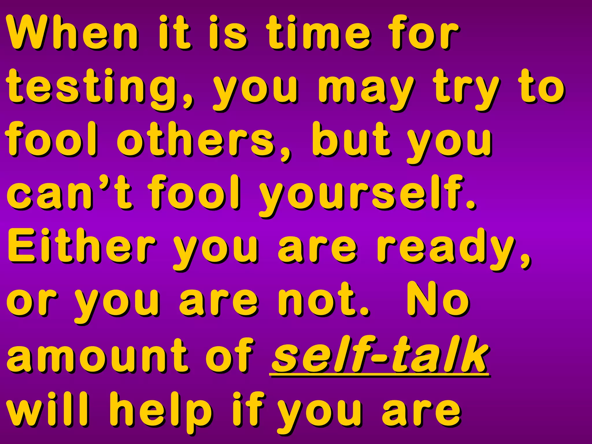 Tips for FCAT MC Questions