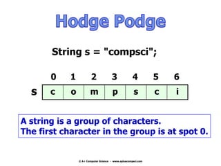 AP Computer Science AP Review 2011 FRQ Questions | PPTX