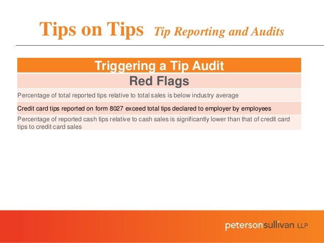 tips on tips legal and tax issues regarding tips form 8027